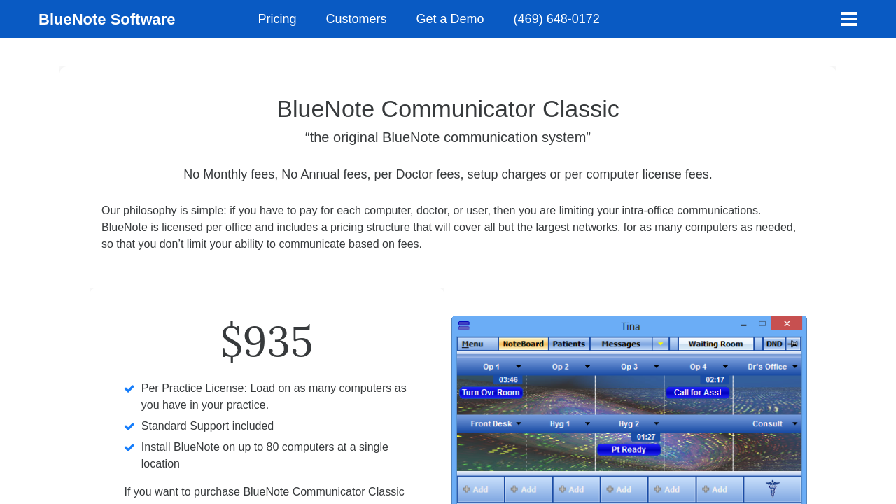 BlueNote Communicator